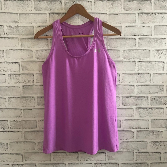 Under Armour Tops - Women’s Under Armour purple racerback tank top Small
